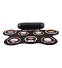 Vroomoto Electronic Drum Set Portable Drum Kit for Enthusiasts Practice Pad 7 Pads 10 Rhythms 10 Demo Songs #3