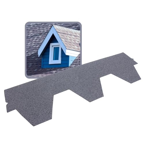 DAPRONA 20x Bitumen Dachschindeln Hexagonal Grau 1 m x 32 cm - 2,6 m² selbstklebend mit Glasvlieseinlage - wetterfest & UV-beständig für Gartenhaus, Carport, Garage, Pavillon DAPRONA 20x Bitumen Dachschindeln Hexagonal Grau 1 m x 32 cm - 2,6 m² selbstklebend mit Glasvlieseinlage - wetterfest & UV-beständig für Gartenhaus, Carport, Garage, Pavillon