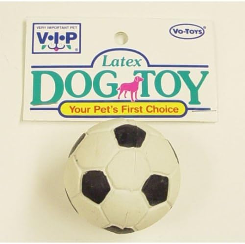 Vo-Toys Latex Soccer Ball Small Dog Toy