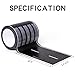 TSSART Roadway Tape - Black Residue Free Road Car Track Tape for Kids Birthday Party Racing Party Decoration - 2.4 Inch Wide 40 FT Long