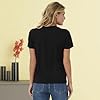 NetSetUK Womens Plain Cotton T Shirt Breathable Soft Short Sleeve Casual Wear UK (S to XXL) Black #2