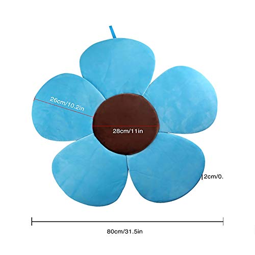 Kidoll Newborn Baby Boys Girls Foldable Soft Flower Petal Shape Bathtub Pad Infant Shower Support Cushion Mat 0-3T #TOP3