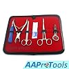 Coral Propagation Fragging Kit Set 6 Pcs Hard Soft Freshwater Reef Stainless Steel Tools Case CRL-0035