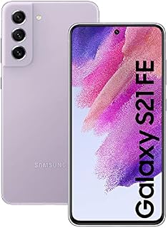 Samsung Galaxy S21 FE 5G Mobile Phone 128GB SIM Free Android Smartphone Lavender (UK Version) (Renewed)