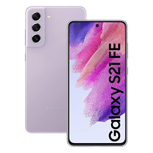 Samsung Galaxy S21 FE 5G Cellulare 128GB SIM Free Android Smartphone Lavanda (versione UK)
