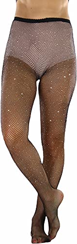 Image of ToBeInStyle Women's Sexy Vibrant Fine Classic Fishnet Full Footed Pantyhose
