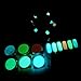 Produktbild PhantomSky 6 Farben Nail Art Glitter Lumineszenz Fluoreszierende Pulver Glühen in den dunklen Nagel Noctilucent Pulver DIY Dekorationen Maniküre Pigment