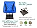 TREKOLOGY YIZI GO Portable Camping Chair with Adjustable Height - Compact Ultralight Folding Backpacking Chairs in a Carry Bag, Heavy Duty 300 lb Capacity, for Hiker, Camp, Beach, Outdoor