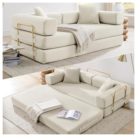 HANXIN Convertible Sleeper Sofa Bed