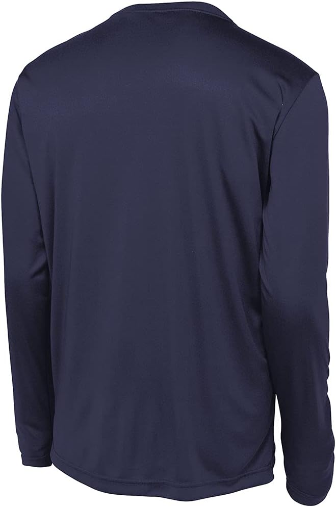 DRI-Equip Youth Long Sleeve Moisture Wicking Athletic Shirts. Youth Sizes XS-XL
