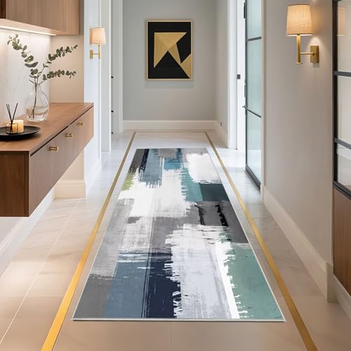 Moquette salon absorbant et moelleux tapis minimaliste 80x200 - 8