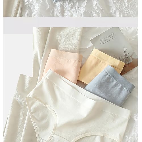 6Pcs Cotton Breathable Underwear for Teens Girls Soft Cotton Panties Underwear Womens Comfort Stretch2