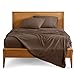 Bare Home Premium 1800 Ultra-Soft Microfiber Collection Sheet Set - Double Brushed - Hypoallergenic - Wrinkle Resistant - Deep Pocket (King, Cocoa)