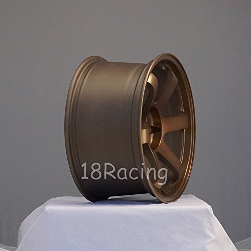 4 Pcs Rota Grid 18X9.5 Pcd: 5X114.3 Offset:20 Hb:73 Full Royal Sport Bronze #TOP4