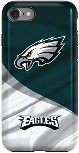 Miniatura 15 de Skinit Funda para teléfono Pro compatible con iPhone SE (2ª y 3ª generación), diseño de logotipo retro de los Philadelphia Eagles con licencia Verde