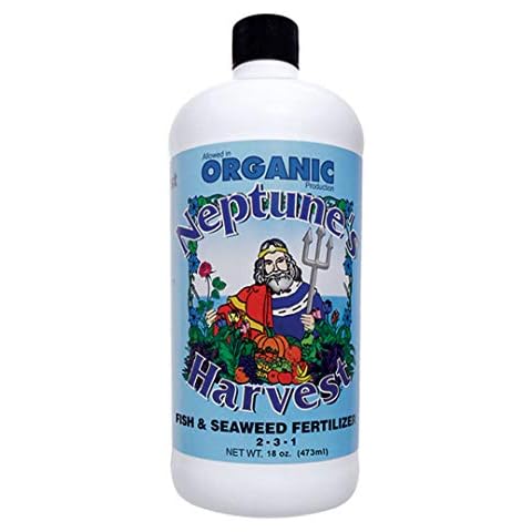 Neptune's Harvest Fish & Seaweed Fertilizer 2-3-1, 18 Ounce Cover