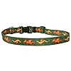 Yellow Dog Design Fire Breathing Dragon Dog Collar Fits Neck 14 to 20″/4″ Wide, Medium 3/4″ Wide