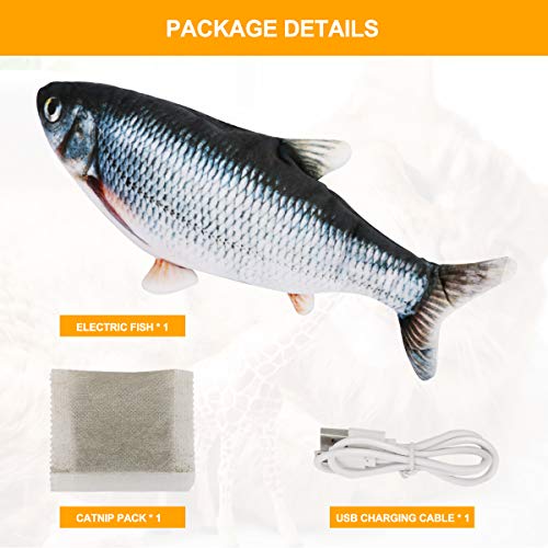 CestMall Giocattoli Elettrici per Pesci, Catnip