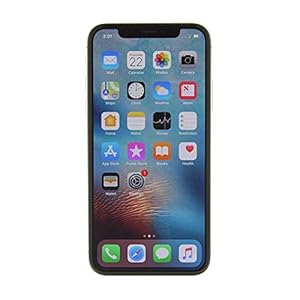 Apple iPhone X, 64GB, Silver – For T-Mobile (Renewed)