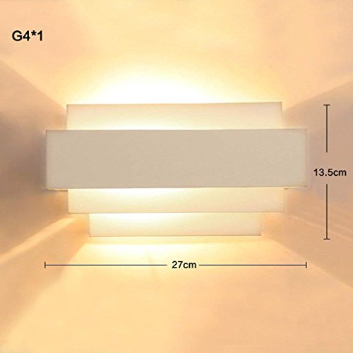 Lámpara de pared moderna de hierro GZ para pasillo y dormitorio 4