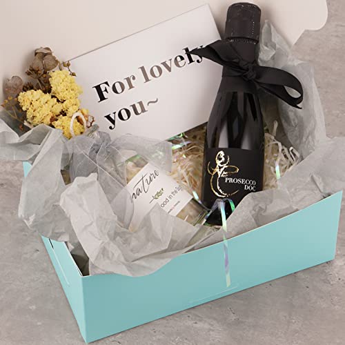 Unicopak Blue Gift Boxes 10 Pack 9.5X6.6X4 Inches, Gift Boxes For Presents, Bridesmaid Proposal Box, Gift Box For Wedding, Birthday, Baby Shower, Anniversary, Graduation, Christmas #TOP2