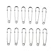 Wish you have a nice day 30pcs 2.5 Inch Heavy Duty Giant silver Safety Pins for Blankets, Skirts, Kilts, Knitted Fabric,Crafts (2.5inch, silver)