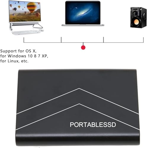 Duro Externo de 2TB, Ultra Delgado y Portátil de 2.5" con Conexión USB, Almacenamiento Compatible con PC, Ordenador Portátil y Computadora (Negro) - Imagen 7