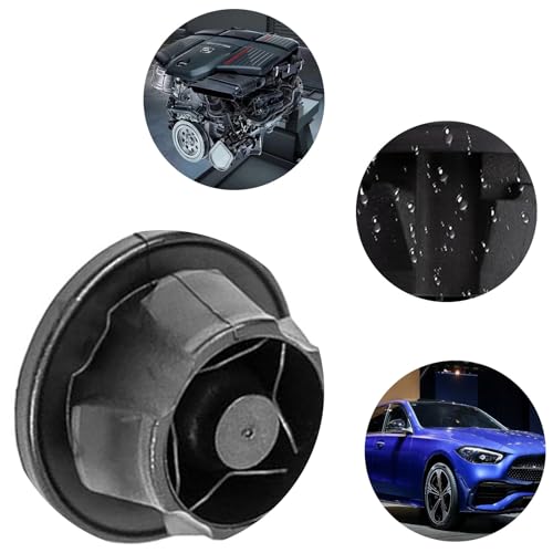 GisWell 5 Stück Befestigungselement Gummi Motorabdeckung,Befestigungselement Motorabdeckung,Motorabdeckungstüllen, für Mercedes-Benz,6420940785(Schwarz)
