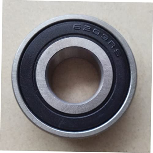 BUGUUYO Rolamento De Roda De Rolamento De Aço 2 Peças Rolamentos De Esferas Radiais Rolamento Em Min