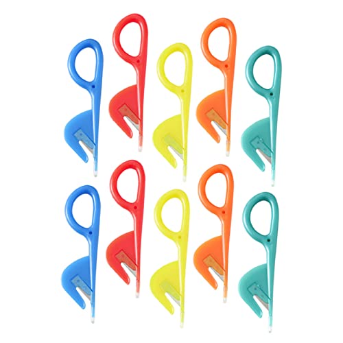 TOPBATHY 1 Set Apri Piatti Antipasti Strumento per Budella Forbici per Pollame Porta Divertente Piega Fascio Piscina da Cucina Tagliatori di Intestino di Pollo Addominali 10 Pezzi