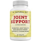 High Potency Joint Support Formulation, Antioxidant Joint Relief Factor w/Glucosamine Chondroitin MSM Turmeric Boswellia Hyaluronic Acid Collagen - Joint Supplements for Women & Men 60 Tablets Non GMO
