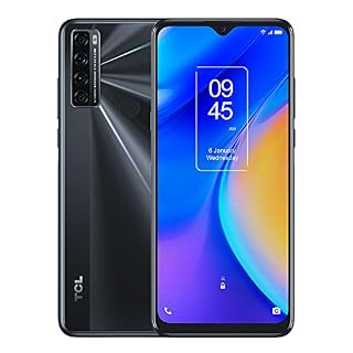 TCL 20 SE 6.82″ Unlocked Cellphone, 4GB RAM + 128GB ROM, US Version Android 11 Smartphone with 48MP Rear AI Quad-Camera, 5000mAh Big Battery, Dual Speaker, OTG Reverse Charging, Octa-Core, Nuit Black