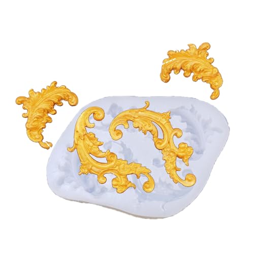 Molde Decorativo Elegante para Pasteles con 5 Patrones