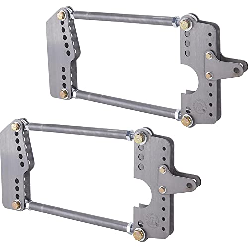 Universal Drag Race H.D. Parallel 4-Link Rear Suspension Kit, Adjustable, Heavy Duty, High Horsepower, Stainless Steel, Complete with Mounting Hardware