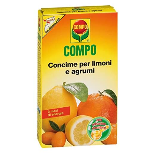 COMPO Concime per Limoni e Agrumi, Con misurino dosatore, 500 Grammi
