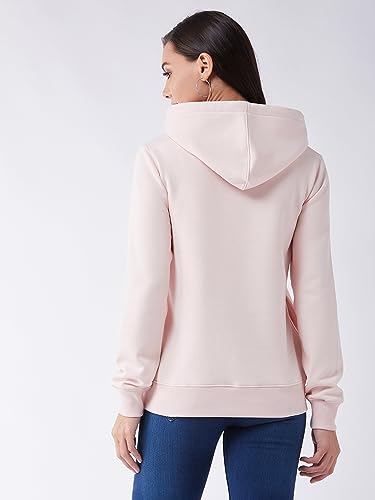 Image of Modeve Women Printed Hooded Sweatshirt for Winter