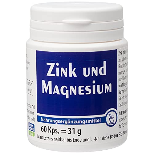 Pharma Peter Zink und Magnesium, 60 St. Kapseln