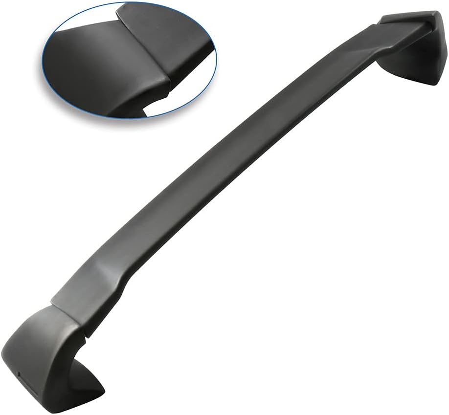 SCITOO Glossy Black Spoiler Wing Body Kit Compatible with 2006-2015 for Honda Civic Sedan 4-Door Rear Trunk Spoiler Wing Splitter Chin Exterior Diffuser