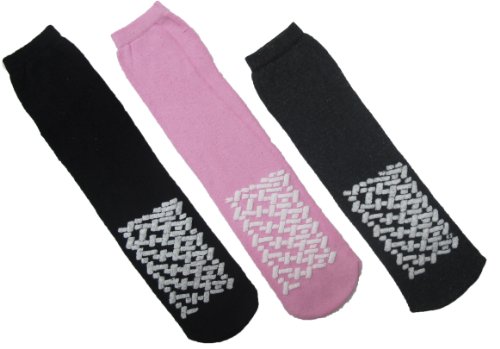 Gilbins Anti-Slip Grip Socks Soft and Warm - Assorted Colors, 6 Pack2