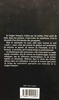 Paperback Dictionnaire Des Synonymes del la Langue Francaise (Maxi-Poche References) (French Edition) [French] Book