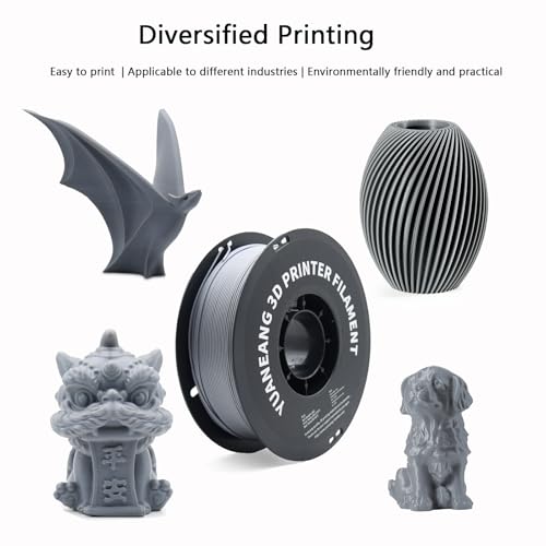 Filamento PLA para impresora 3D 10 rollos 1.75 mm Descripción: Filamento PLA YUANEANG para impresora 3D, 10 rollos de 1.75 mm. Precisión dimensional de +/- 0.02 mm y peso de 2.2 libras por carrete, totalizando 10 kg. Colores disponibles: negro, blanco, gris, rojo, azul, verde y naranja. Ideal para tus proyectos de impresión 3D. - Fernando Cortés