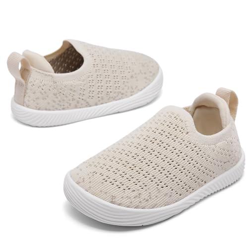 Image of MORENDL Baby Toddler Walking Socks Non-Slip Breathable Unisex Casual Sneakers