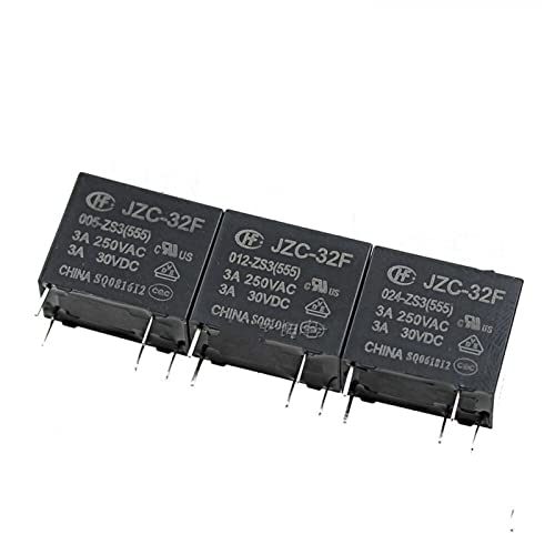 Relais de puissance HF32F JZC-32F 5V pour réparer et automatiser la domotique