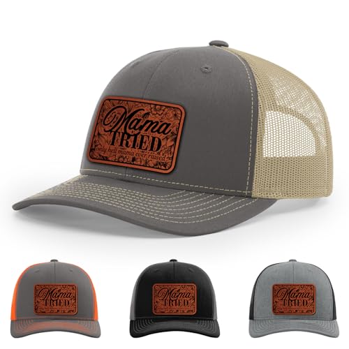 Mama Tried, Only Hell Mama Ever Raised, Western Floral, Country Girl Hat