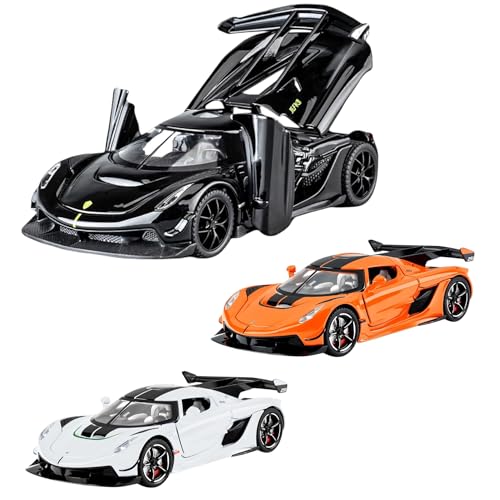 Image of 1:32 Koenigsegg Jesko Die-Cast Metal Car with Sport Toy Car [ Colour As Per Stock ]