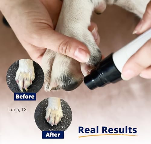 Heusom Silent Groom Pro Pet Nail Grinder | Whisper Quiet Claw Trimmer for Dogs, Cats and Other Animals | Safe & Stress Free Nail Grooming, Ideal for Sensitive Dogs of All Breeds & Sizes - 4