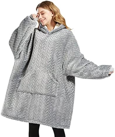 Blanket SweatshirtWomen's Hoodie, Giant Sweater, Super Soft and Comfortable, Oversized Blanket Hoodie, Men, Women, Teenagers