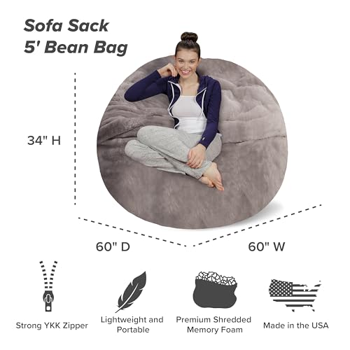 Sofa Sack AMZBB-5SK-RF004 Bean Bag Chair - Plush thumb #2