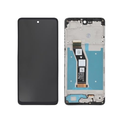 Mobilte TM Compatibile con Schermo Completo Nero Moto G04/G04S (con