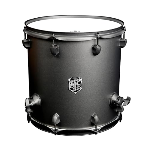 SJC Custom Drums Pathfinder Floor Tom - 14 inches x 14 inches, Galaxy Grey